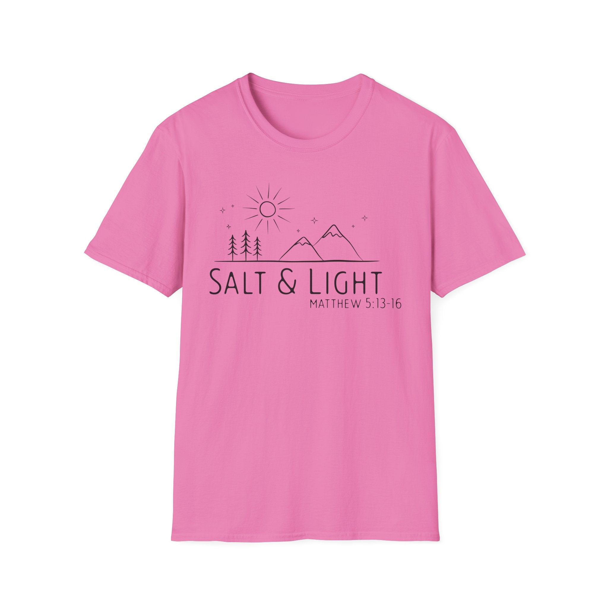 Salt and Light Matthew 5 Bible Verse Tshirt