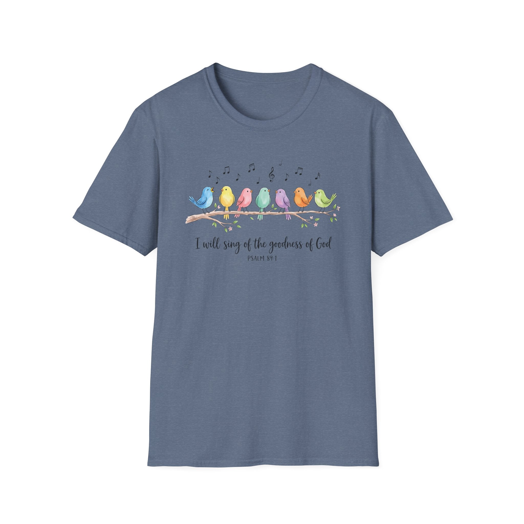 I Will Sing of the Goodness of God Bible Verses Shirt Gildan 64000 T-Shirt