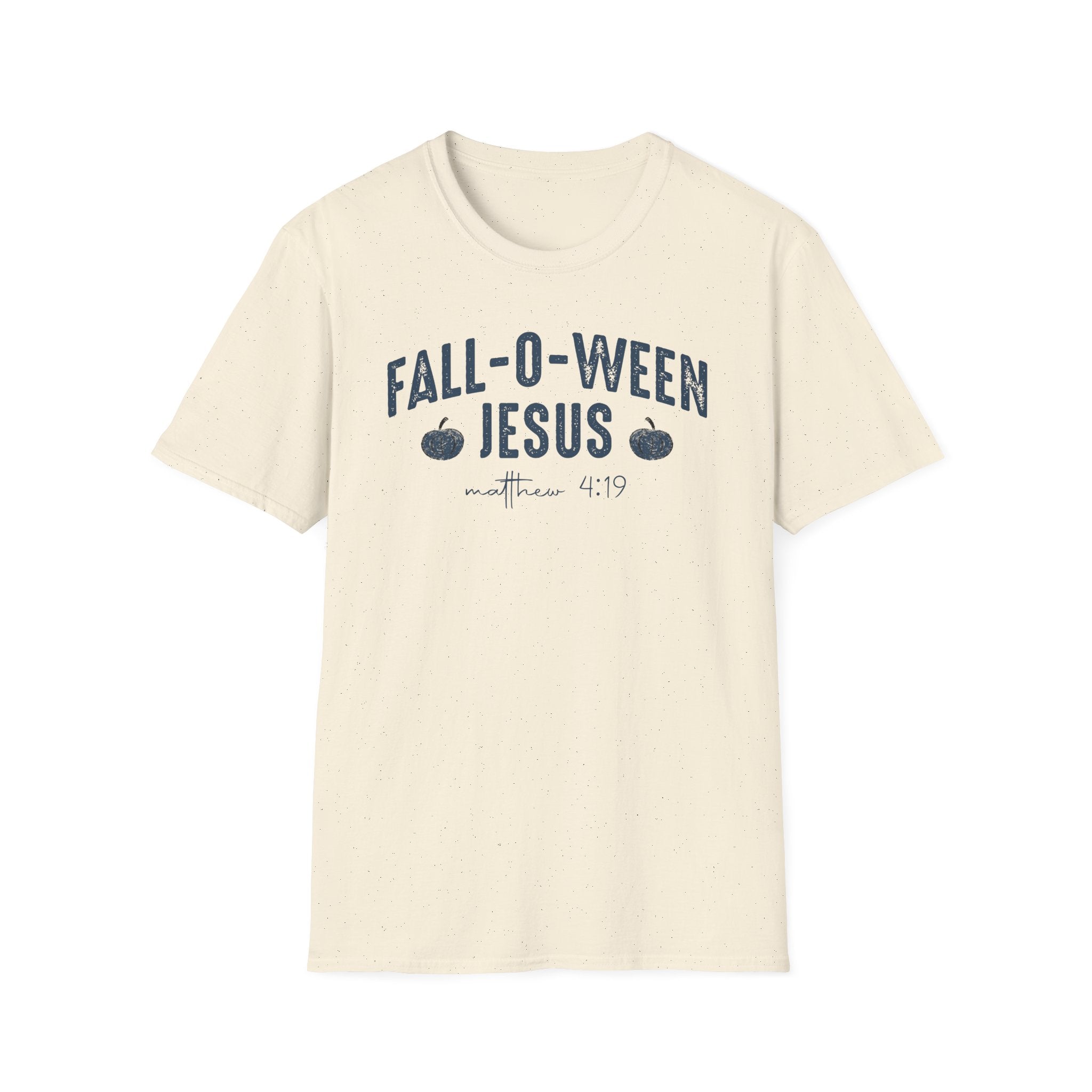 Fall-O-Ween Jesus Bible Verse Shrit Gildan 64000 T-Shirt