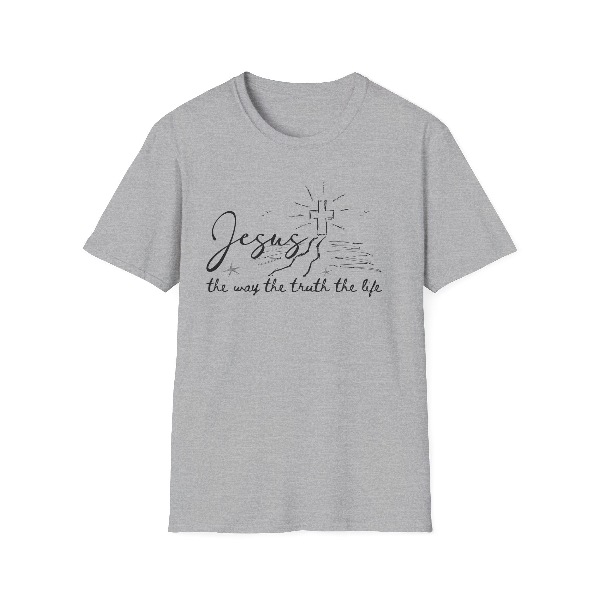 Jesus The Way The Truth The Life Christian Tshirt