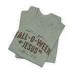 Are You Fall-O-Ween Jesus Matthew 4:19 Bible Verse Shirt - Bella Canvas 3001