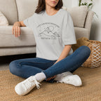 Faith Can Move Mountains Line Art Tshirt