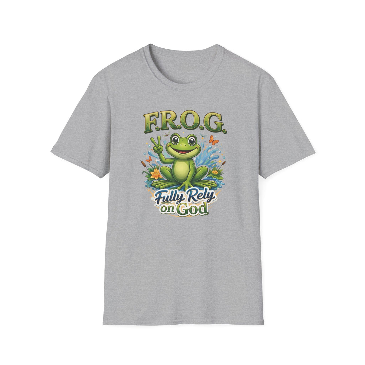 FROG Fully Rely On God - Gildan 64k T-Shirt