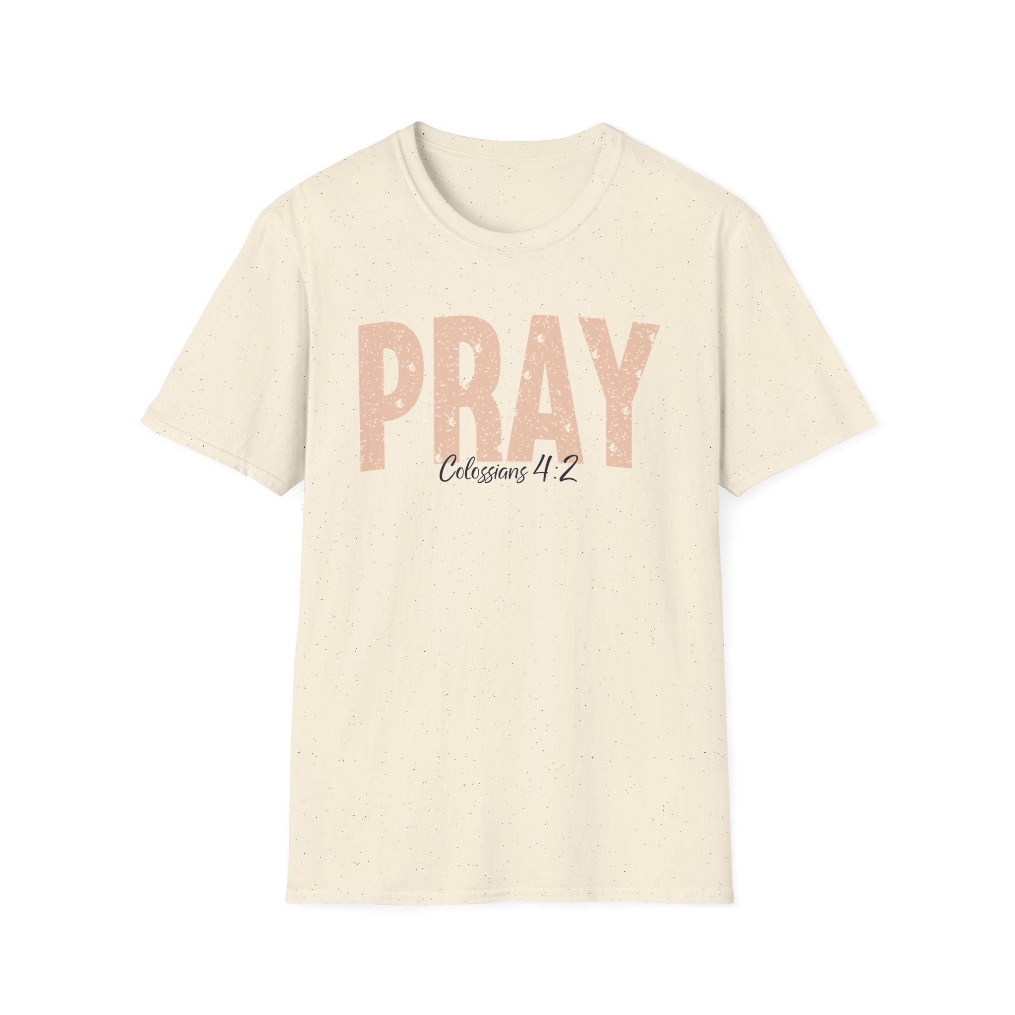 Pray Colossians 4_2 Bible Verse Shirt Gildan 64000 T-Shirt