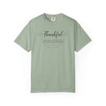 Thankful Because His Mercies Are New Every Morning Comfort Colors Tshirt