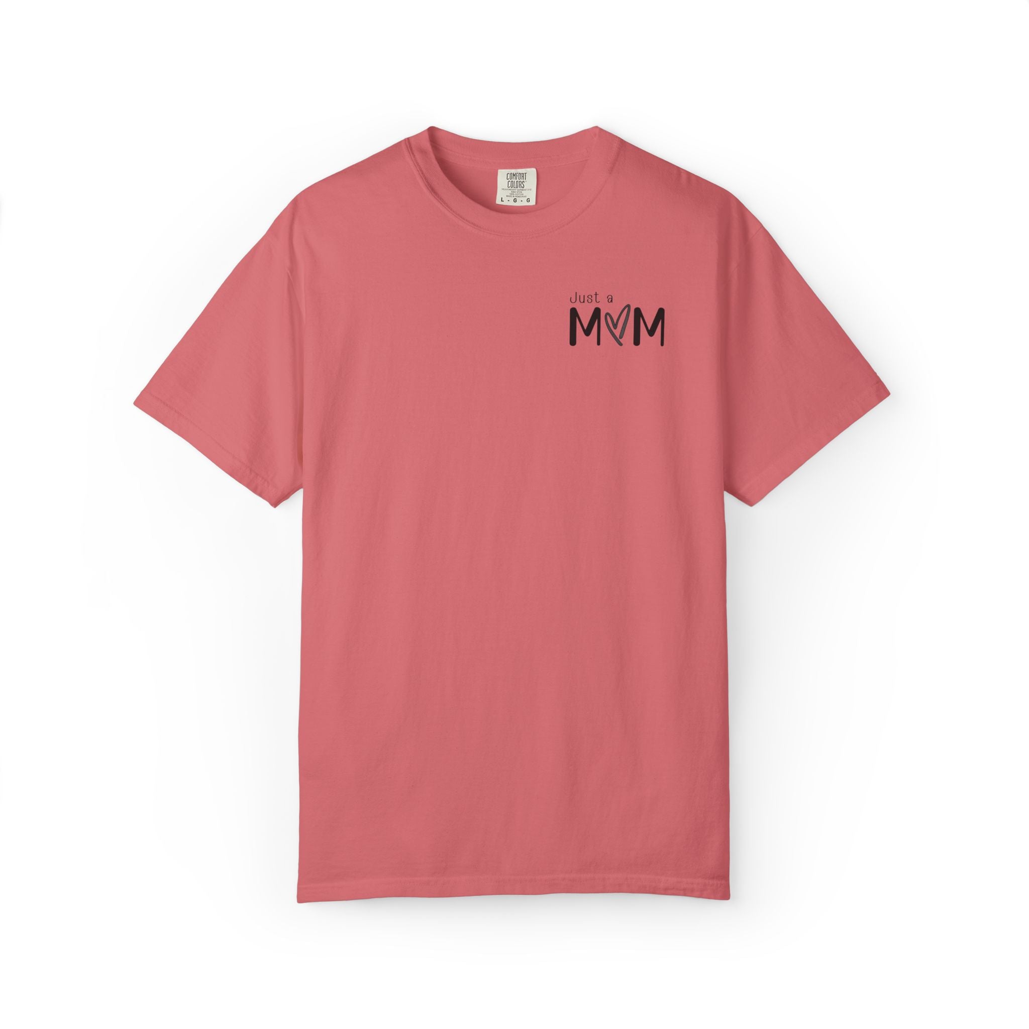 Just a Mom Shirt Minimalist Comfort Colors Tshirt