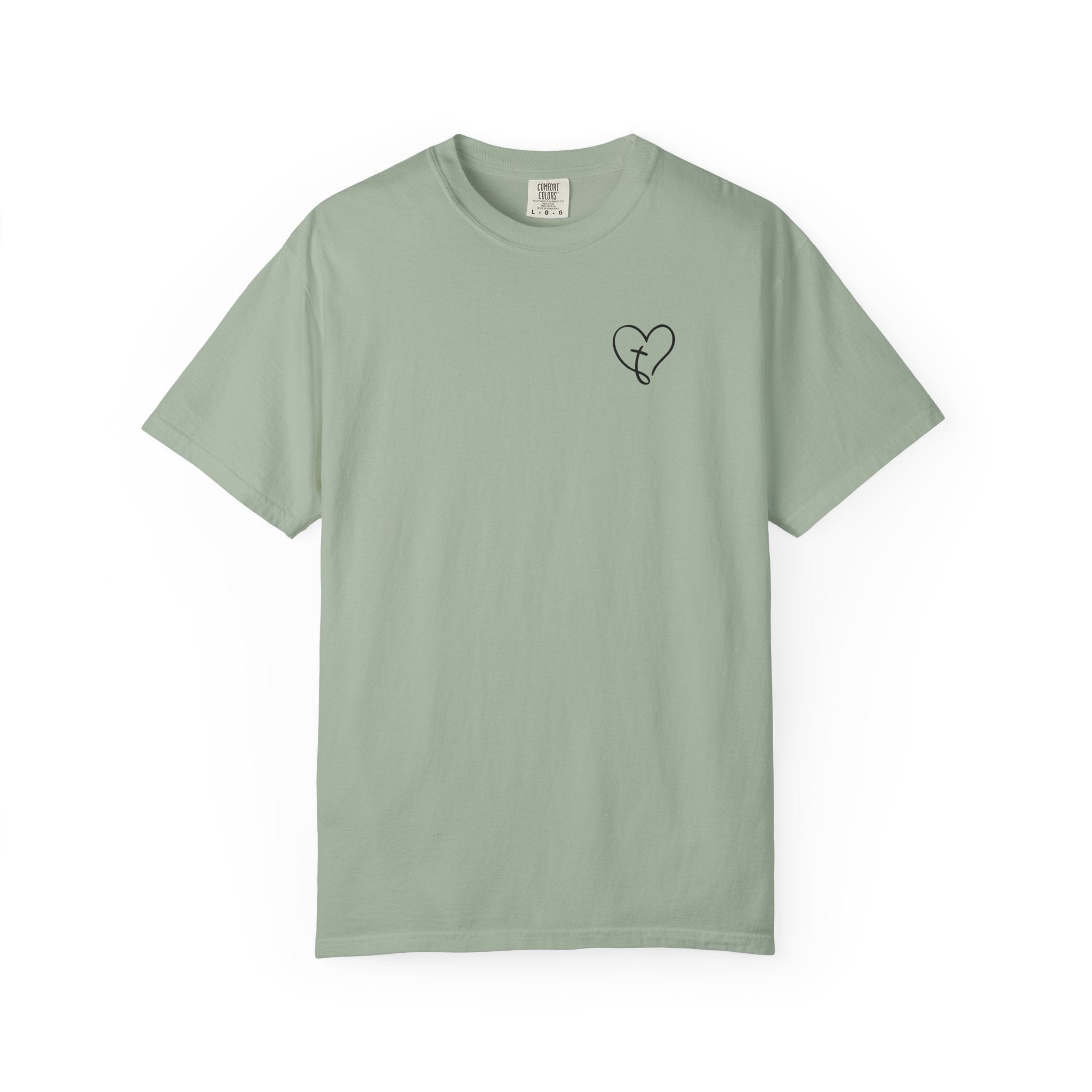 Need Prayer Tap My Shoulder Comfort Colors T-shirt