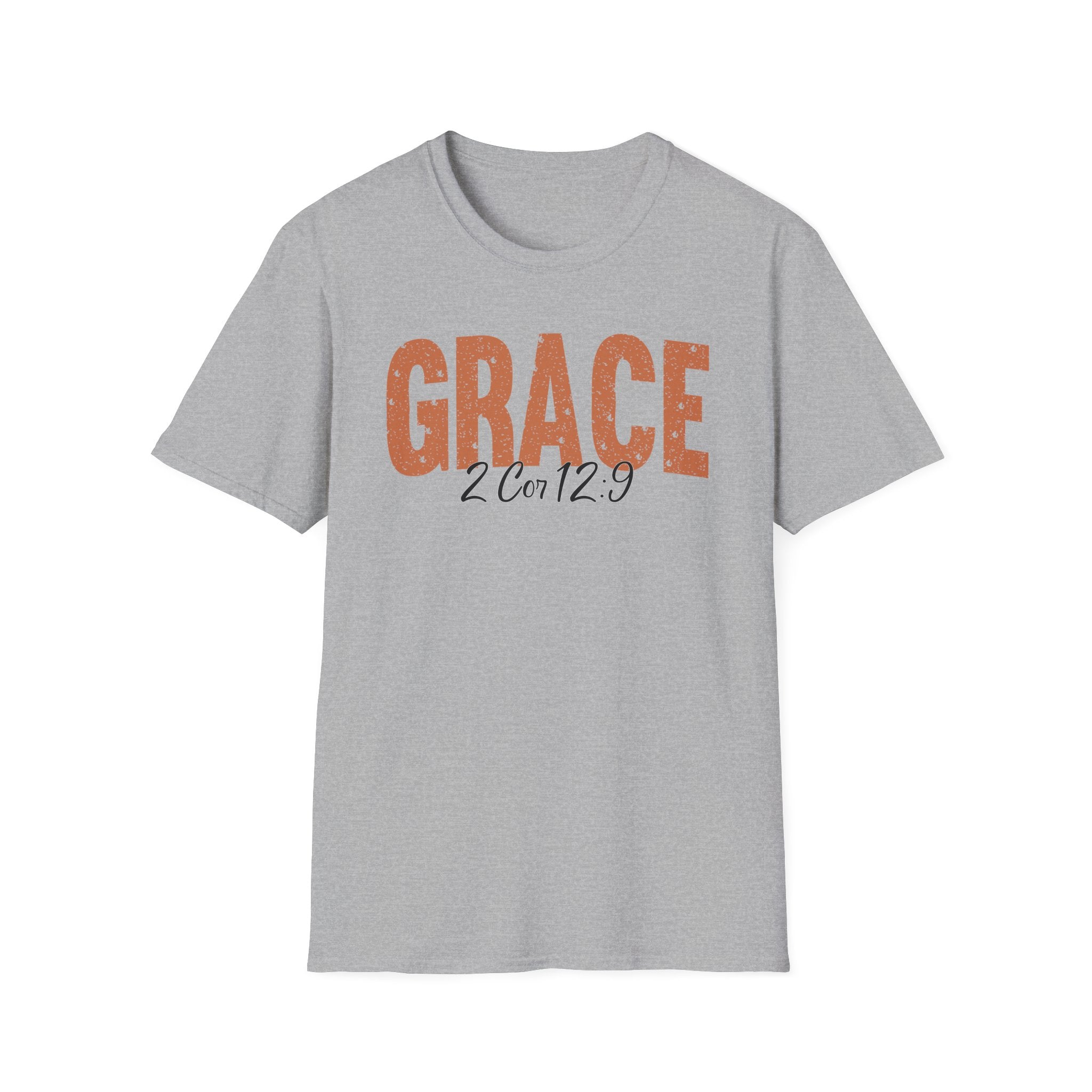 Grace 2 Corinthians 12_9 Bible Verse Shirt Gildan 64000 T-Shirt
