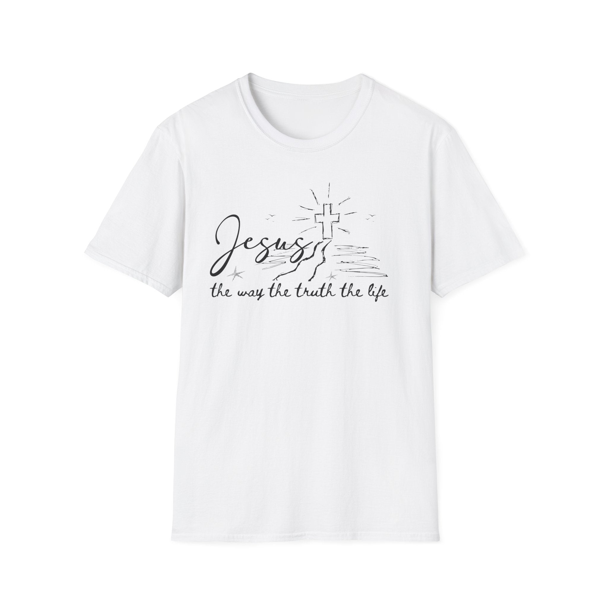 Jesus The Way The Truth The Life Christian Tshirt