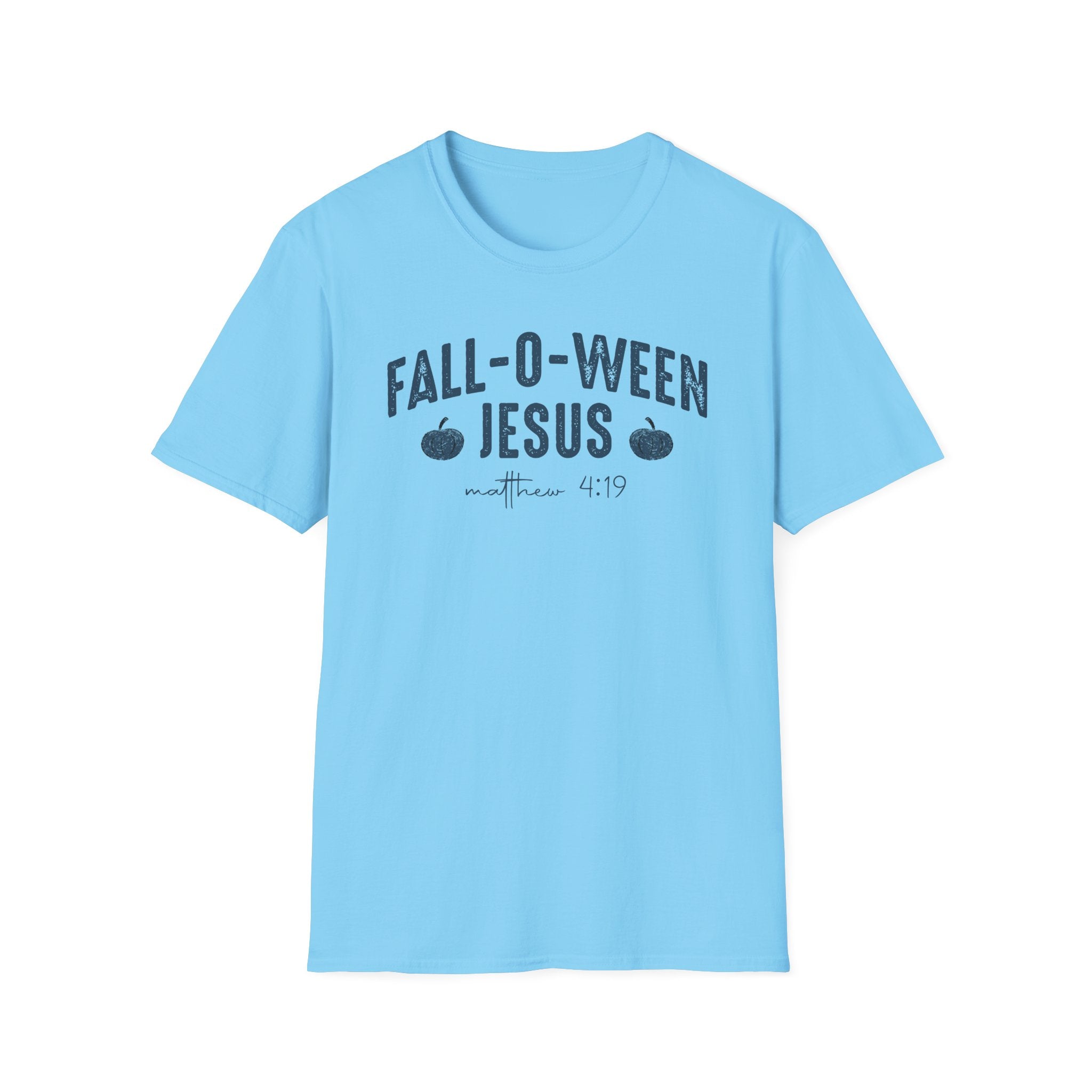 Fall-O-Ween Jesus Bible Verse Shrit Gildan 64000 T-Shirt