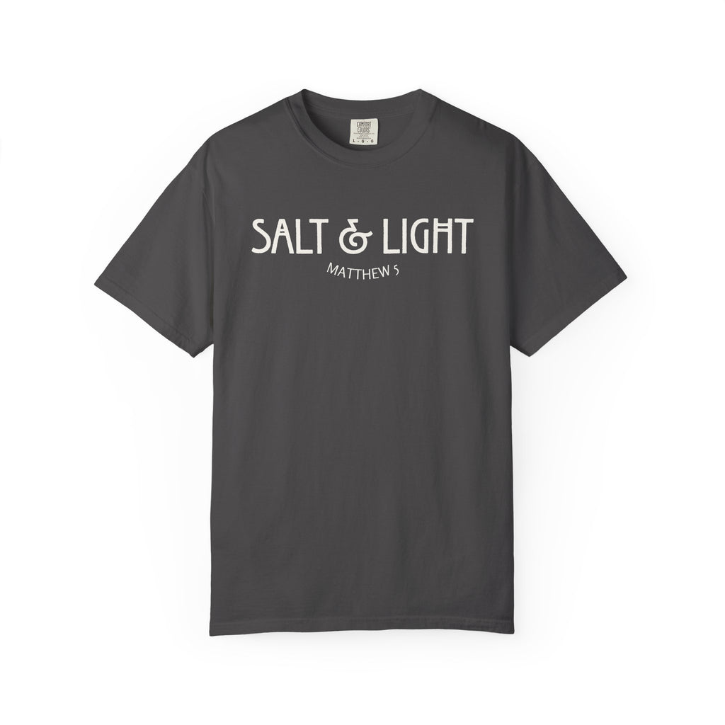 Salt and Light Matthew 5 Bible Verse Shirt Comfort Colors Tee