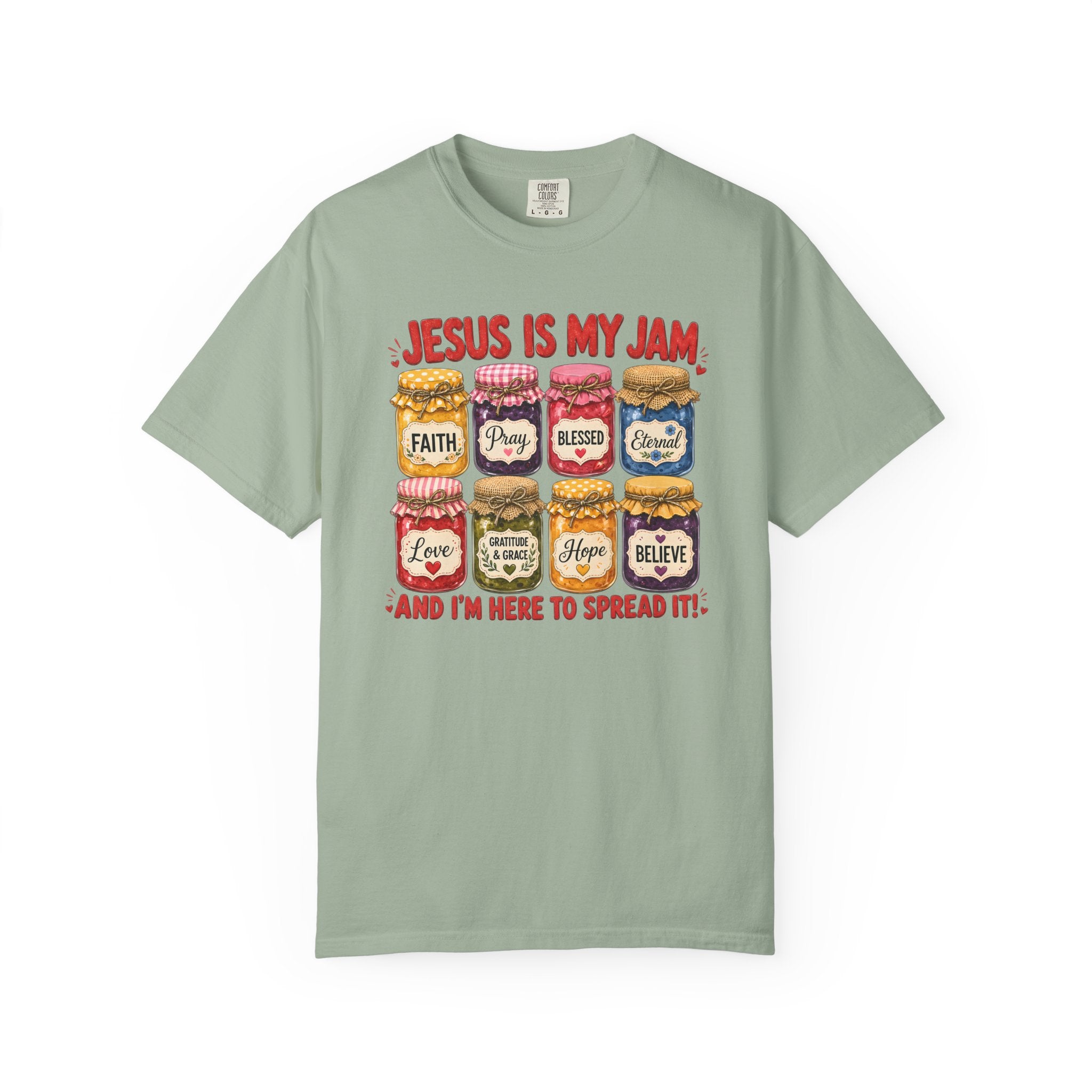 Jesus Is My Jam Funny Comfort Colors T-shirt