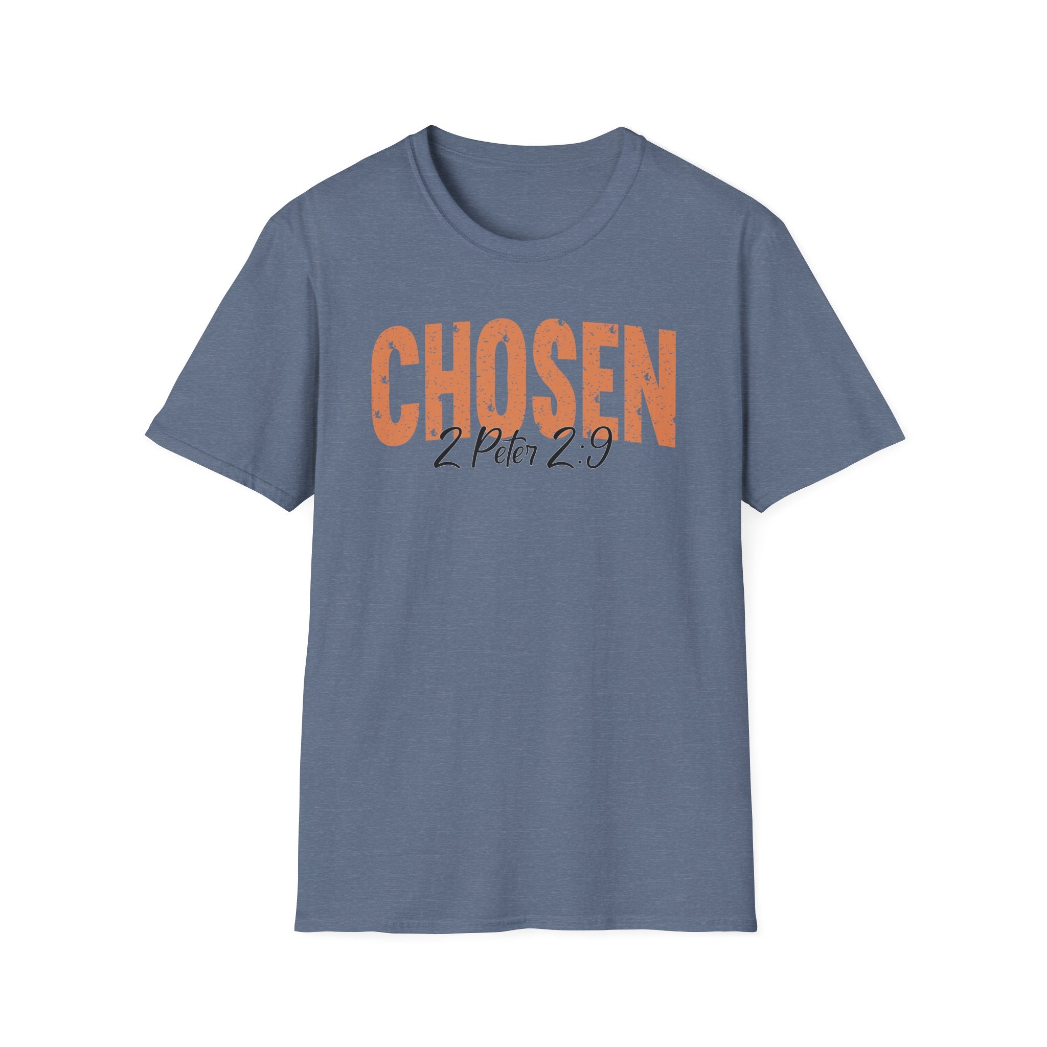 Chosen Bible Verse Shirt 2 Peter 2_9 Gildan 64000 T-Shirt
