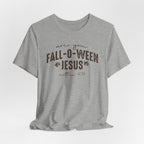 Are You Fall-O-Ween Jesus Matthew 4:19 Bible Verse Shirt - Bella Canvas 3001