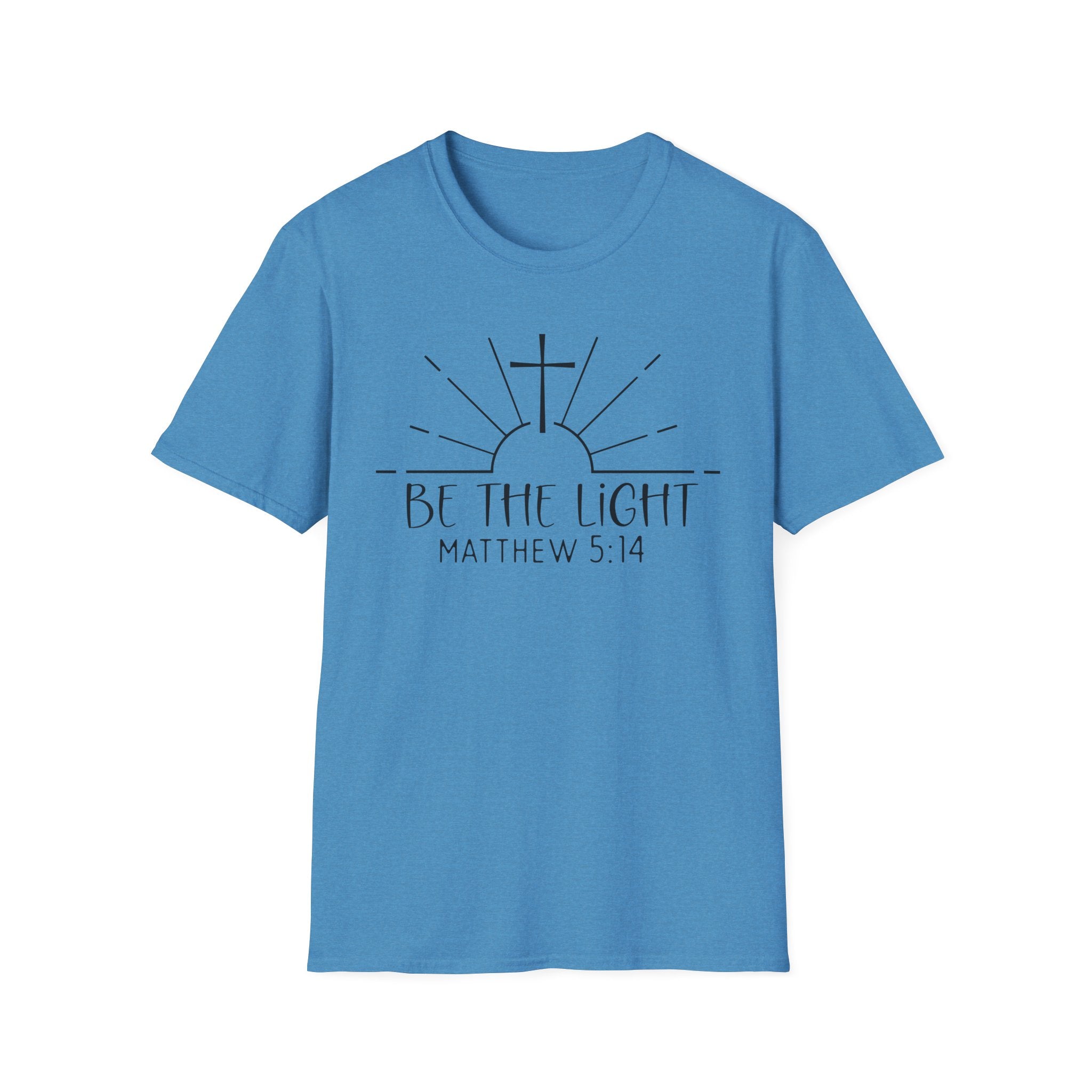 Be the Light Gildan Matthew 5:14 Bible Verse Shirt
