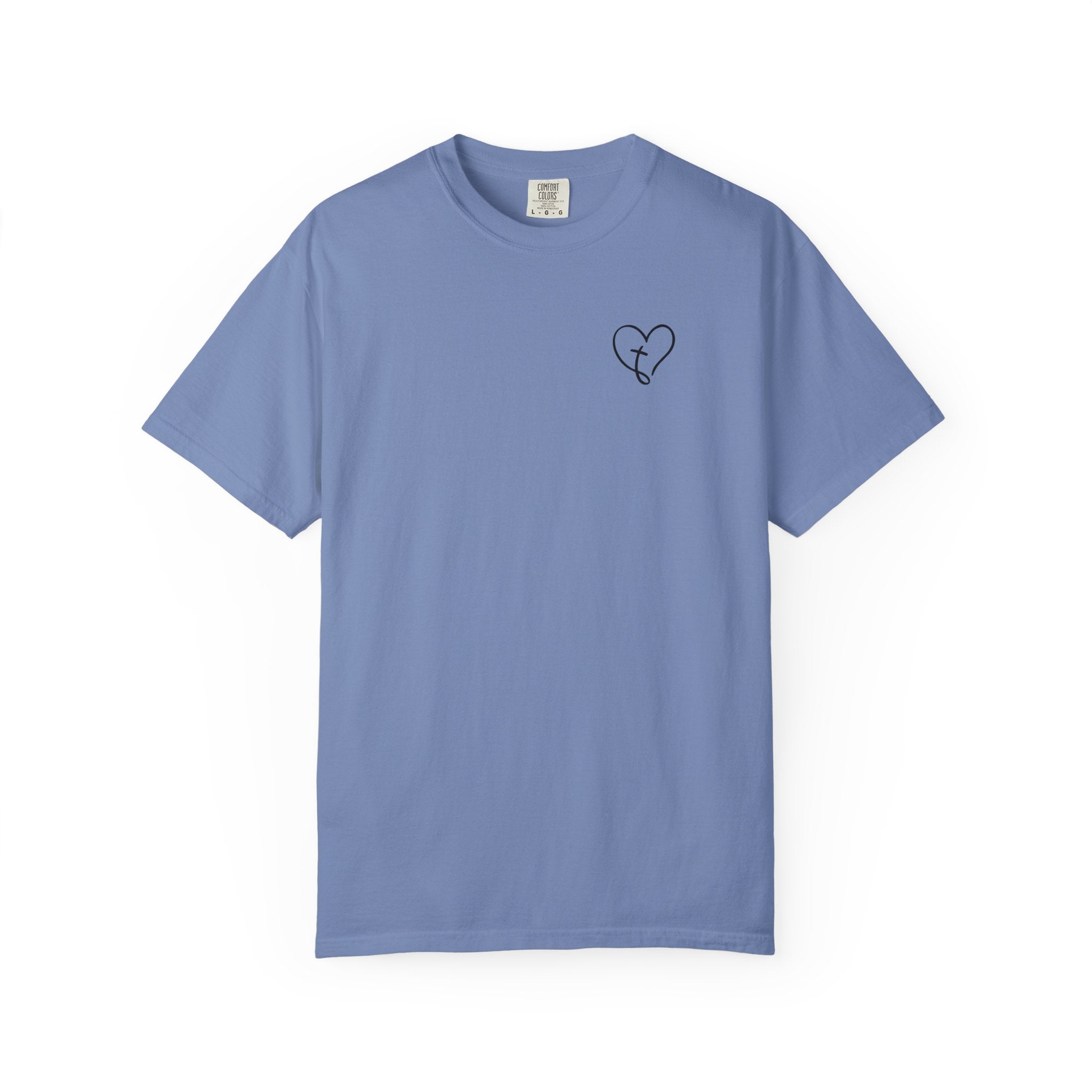 Need Prayer Tap My Shoulder Comfort Colors T-shirt