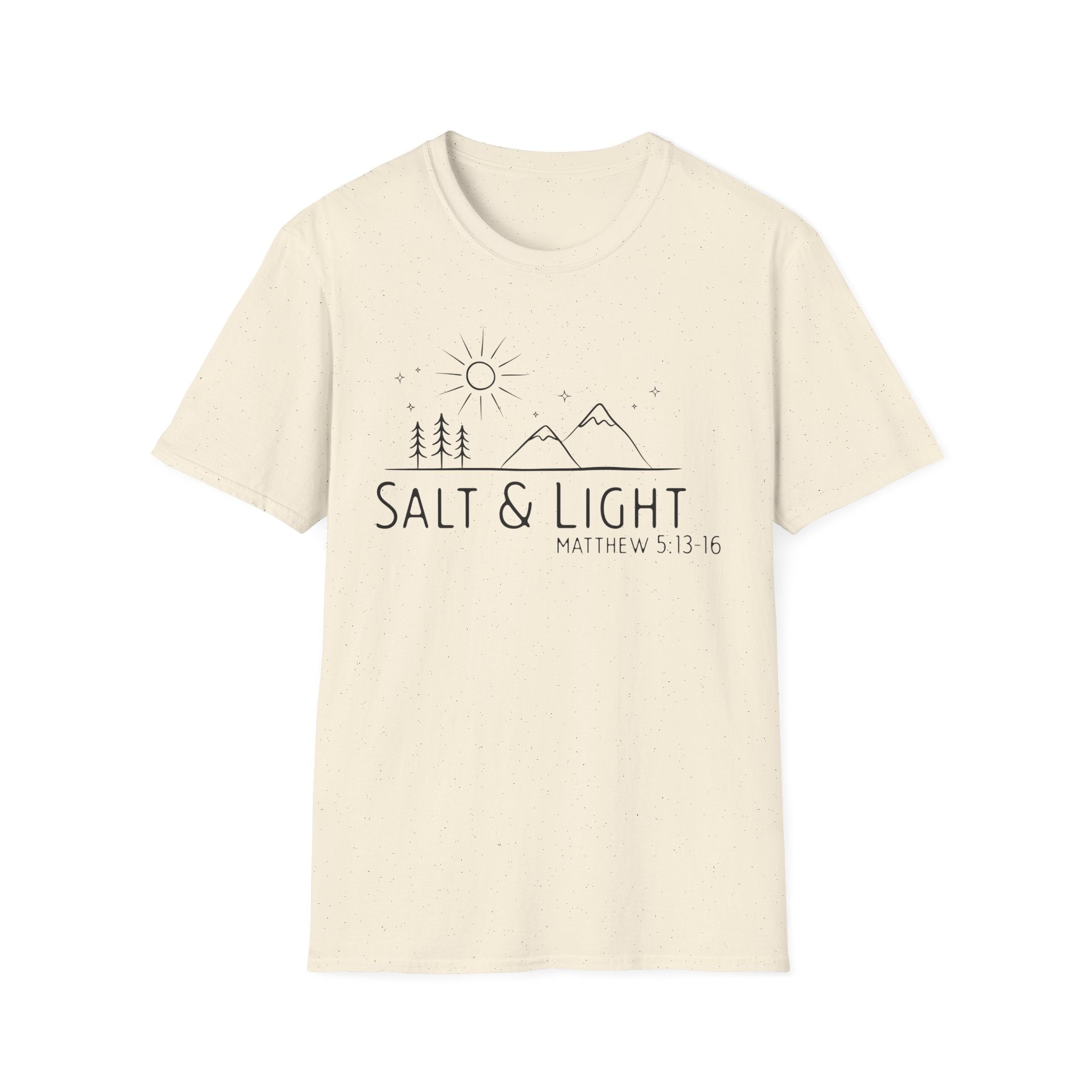 Salt and Light Matthew 5 Bible Verse Tshirt