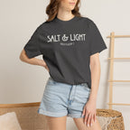 Salt and Light Matthew 5 Bible Verse Shirt Comfort Colors Tee
