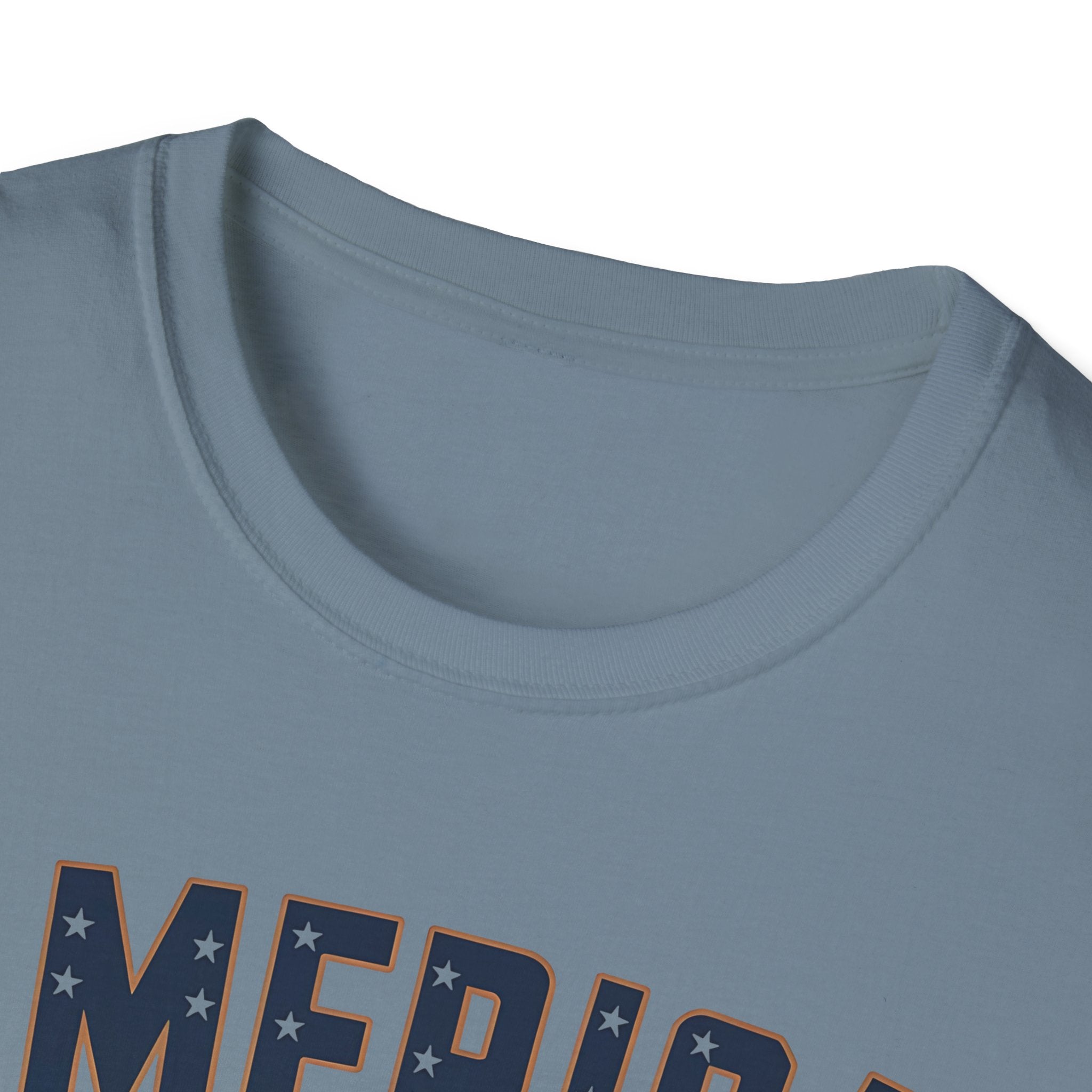 America 1776 Land of the Free Patriotic Tshirt Gildan 64k T-shirt