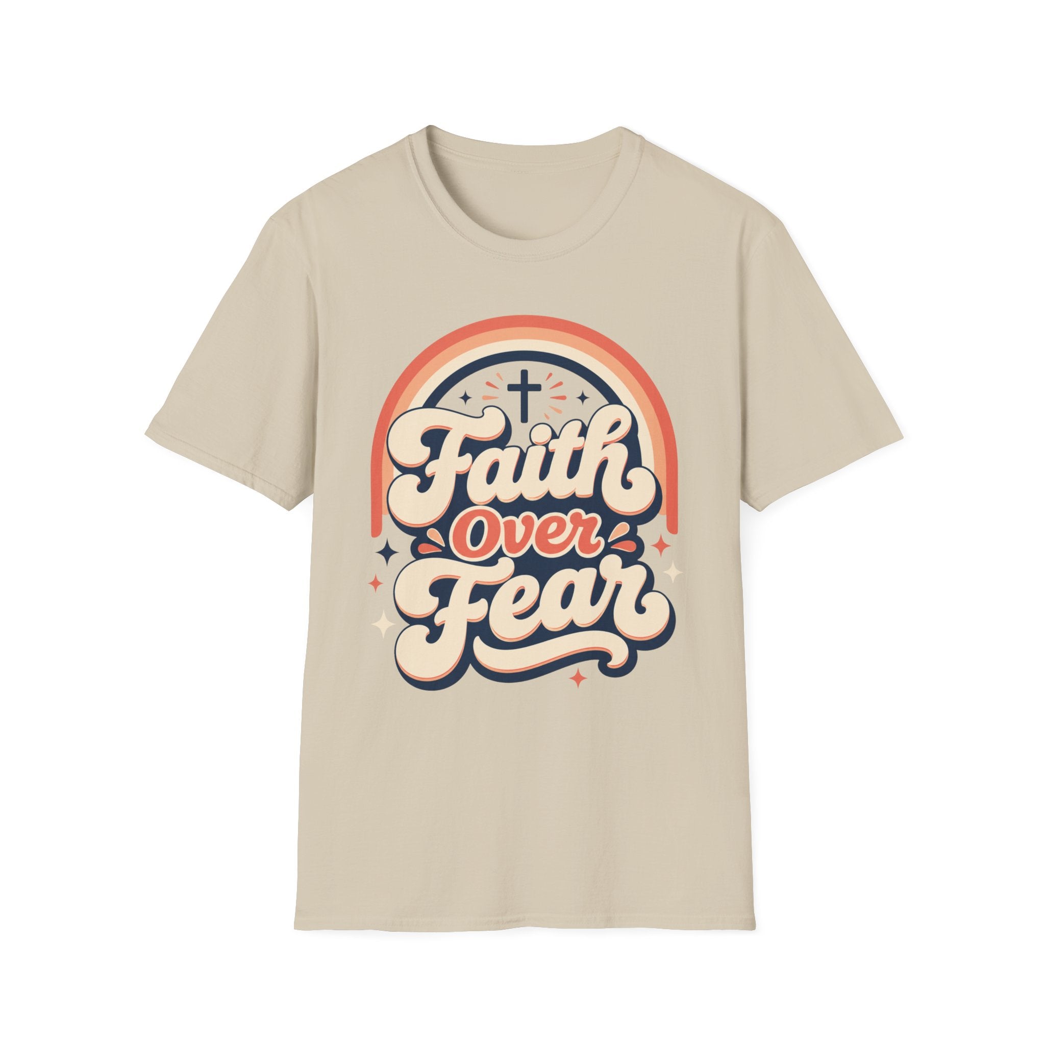Faith Over Fear Retro Design