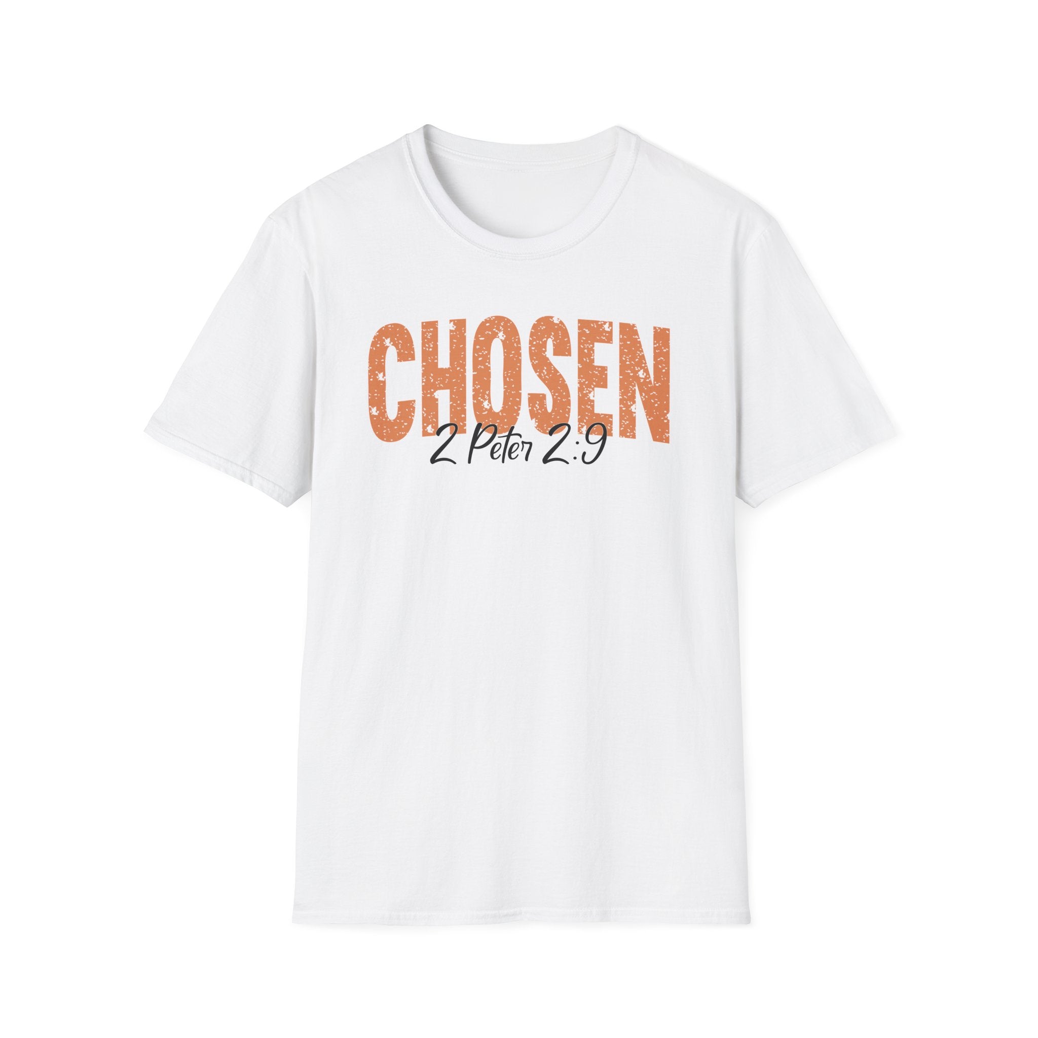 Chosen Bible Verse Shirt 2 Peter 2_9 Gildan 64000 T-Shirt