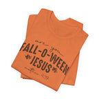 Are You Fall-O-Ween Jesus Matthew 4:19 Bible Verse Shirt - Bella Canvas 3001
