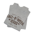 Are You Fall-O-Ween Jesus Matthew 4:19 Bible Verse Shirt - Bella Canvas 3001