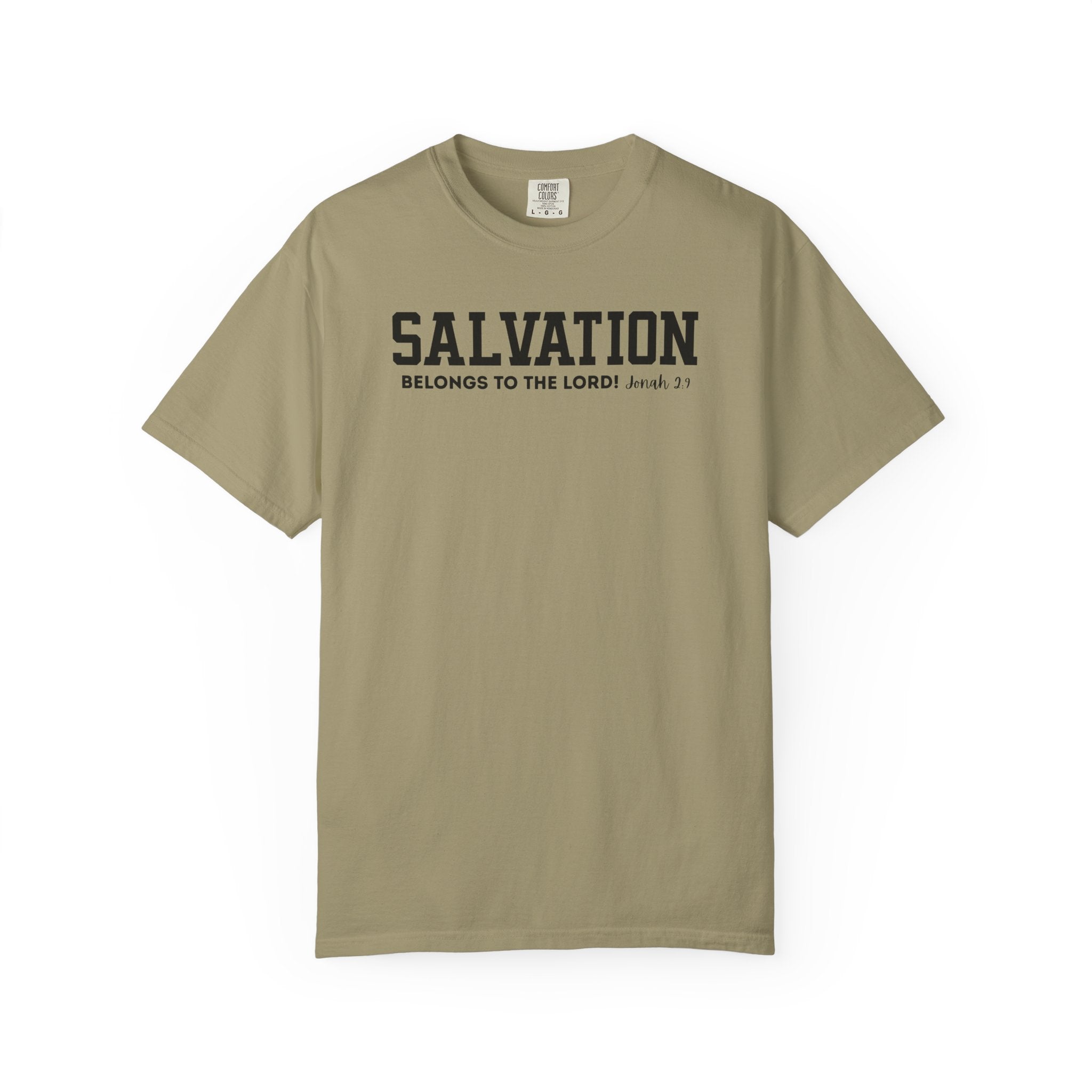 Whale Come Aboard We're Doing God's Will Today Jonah 2_9 Bible Verse Shirt Comfort Colors 1717