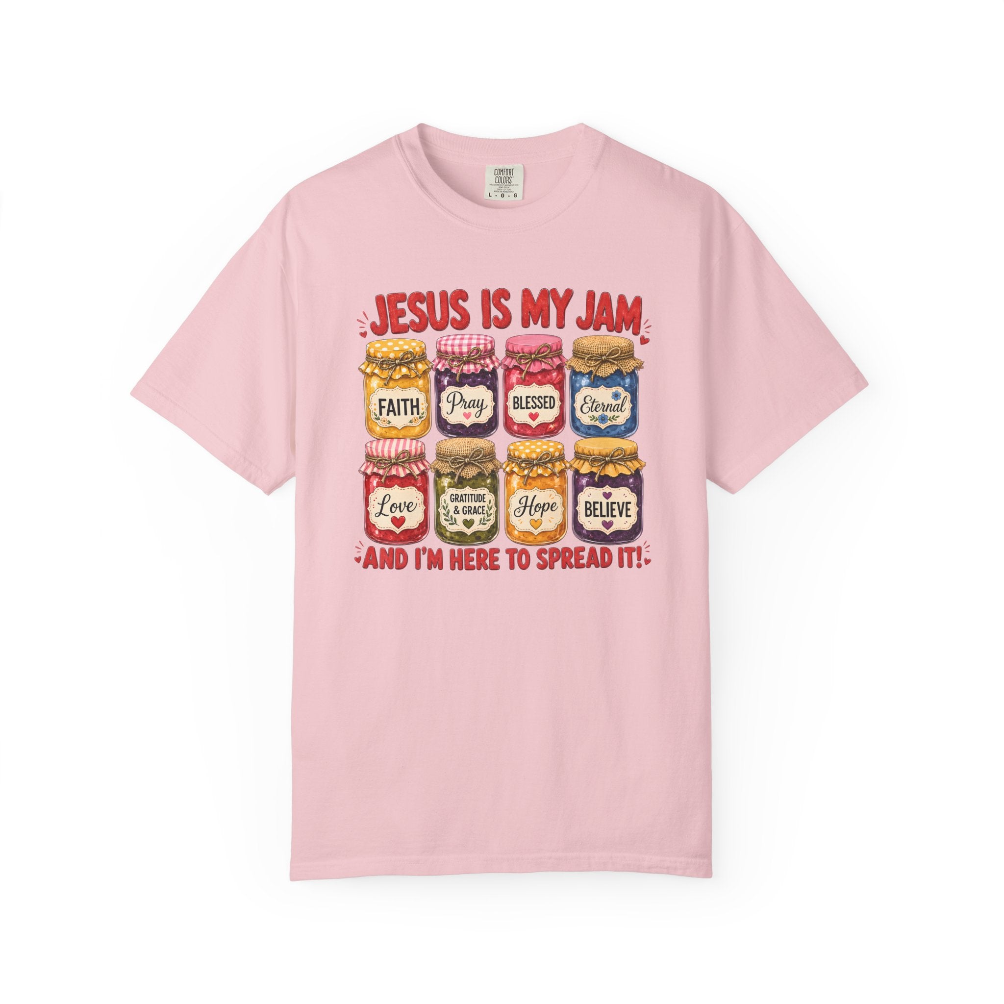 Jesus Is My Jam Funny Comfort Colors T-shirt