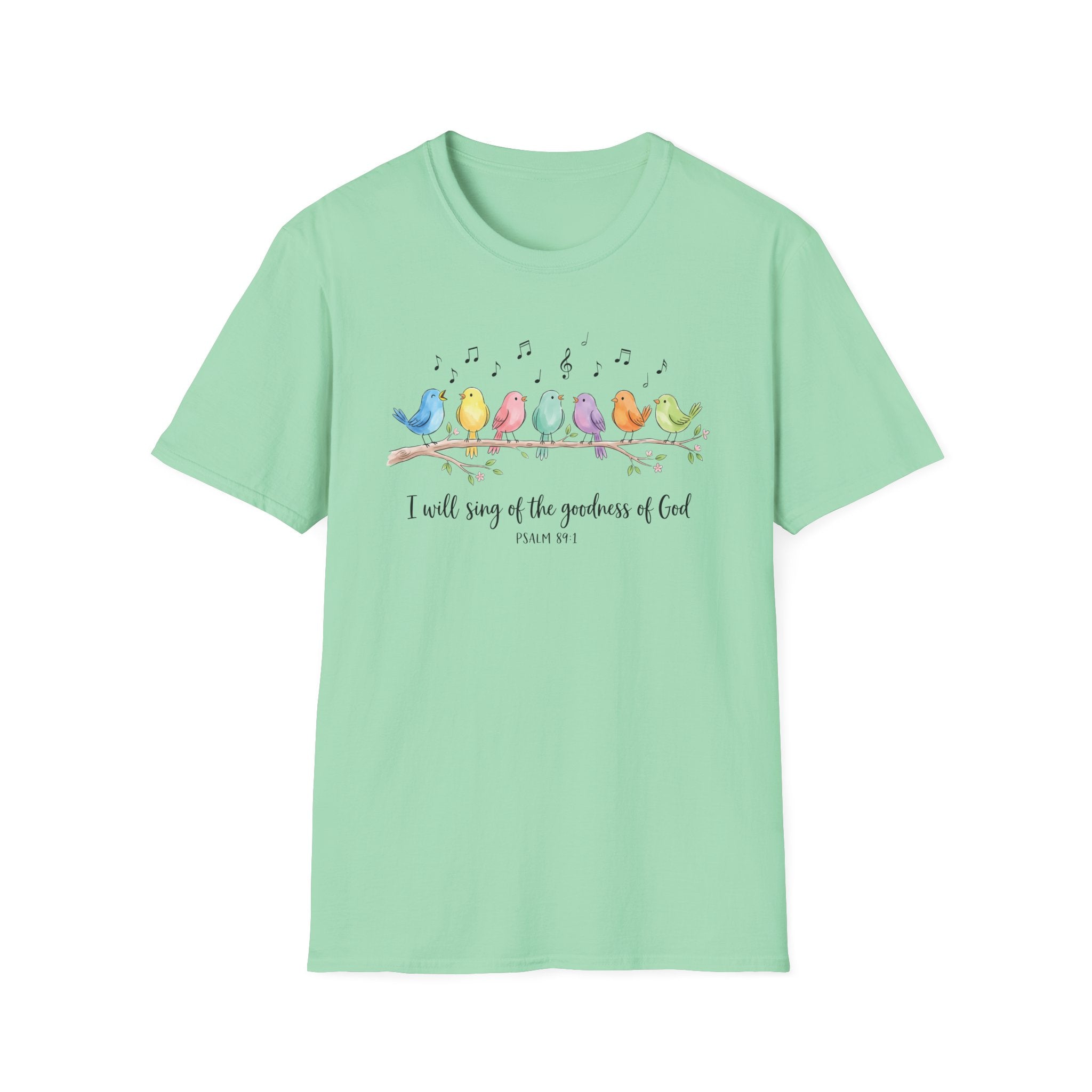 I Will Sing of the Goodness of God Bible Verses Shirt Gildan 64000 T-Shirt