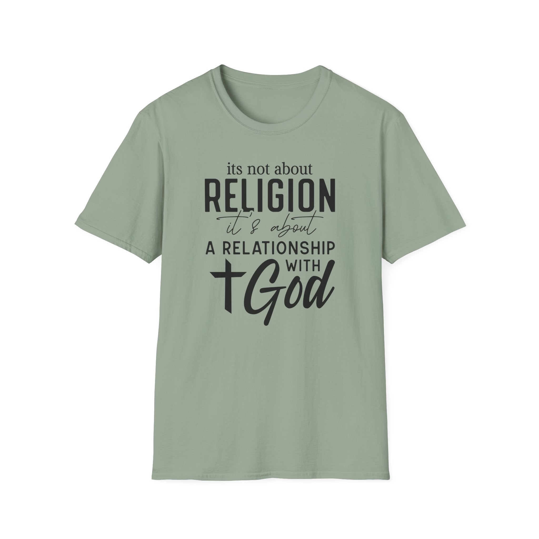Its Not Religion Its A Relationship Gildan 64000 T-Shirt