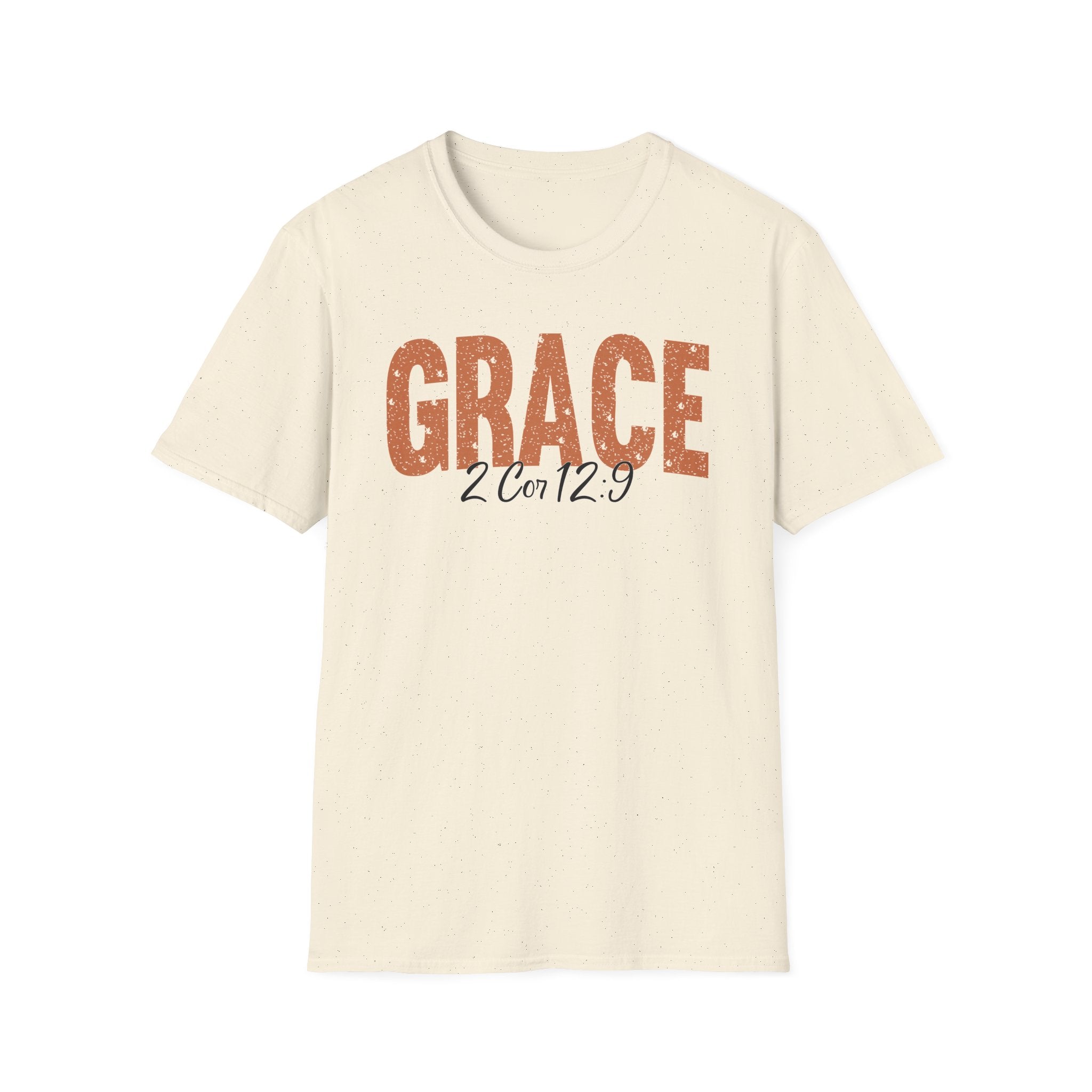 Grace 2 Corinthians 12_9 Bible Verse Shirt Gildan 64000 T-Shirt