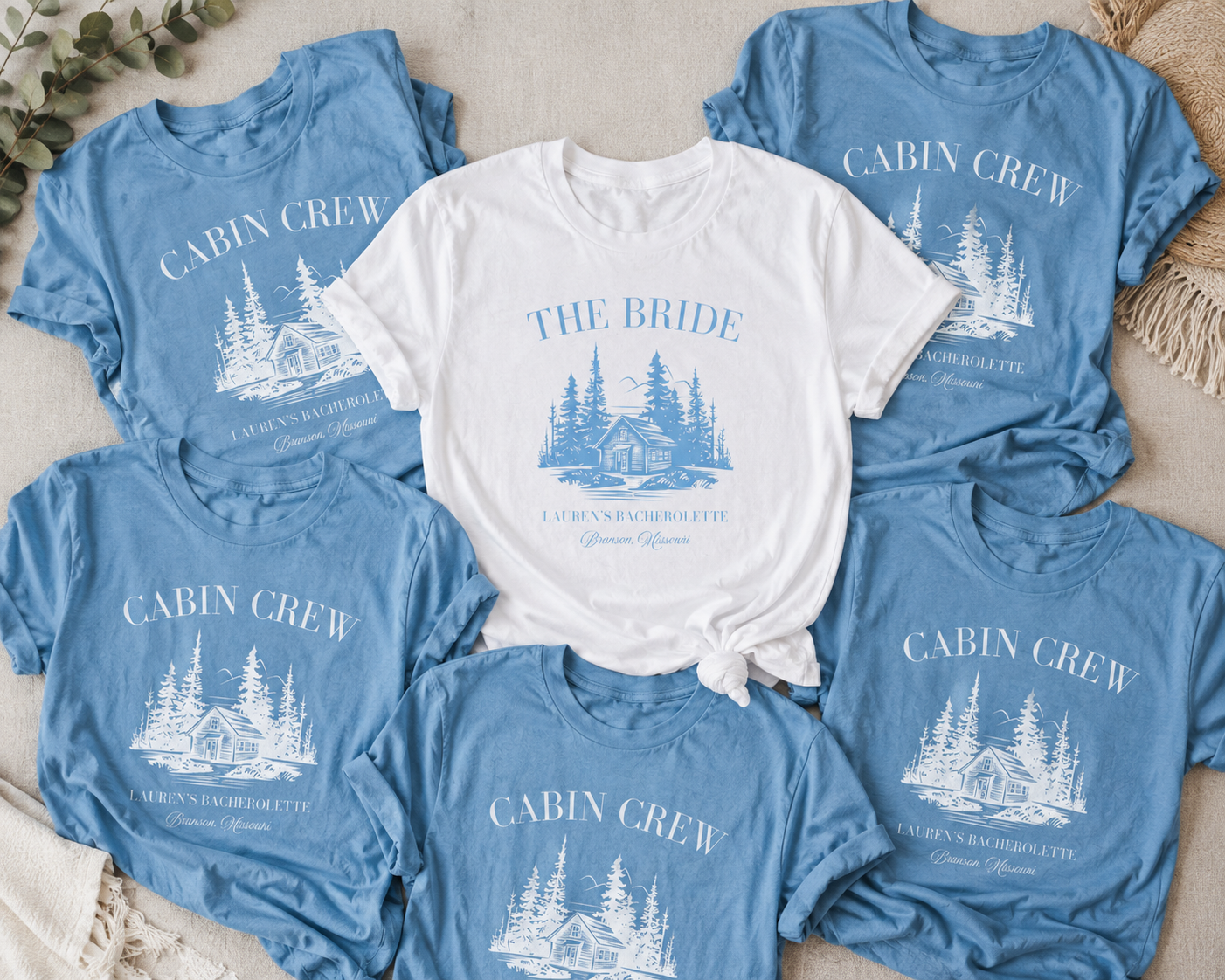 The Bride Cabin Crew Tee | Bridal Bachelorette shirt