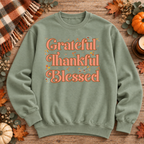 Grateful Thankful Blessed Fall Sweatshirt