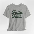 Faith Over Fear Retro Tshirt