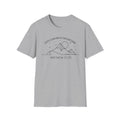 Faith Can Move Mountains Line Art Tshirt - Gildan 64k