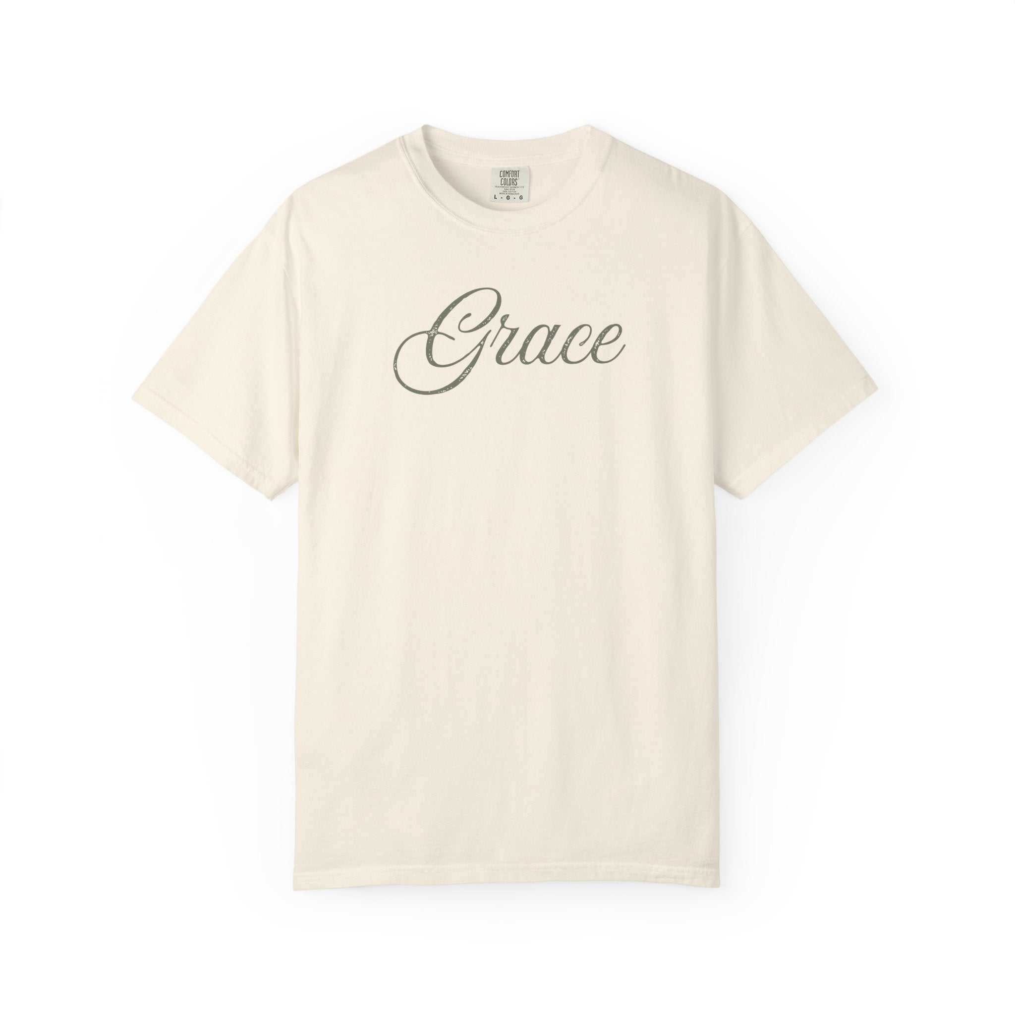 Grace Minimalist Comfort Colors Tee