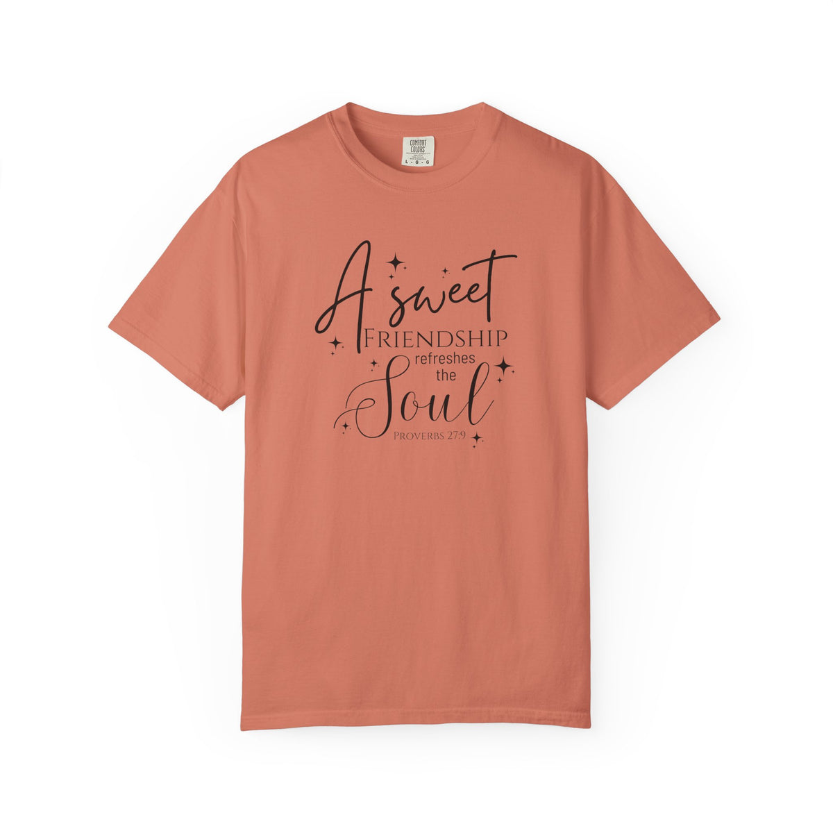 A Sweet Friendship Refreshes the Soul - Comfort Colors 1717