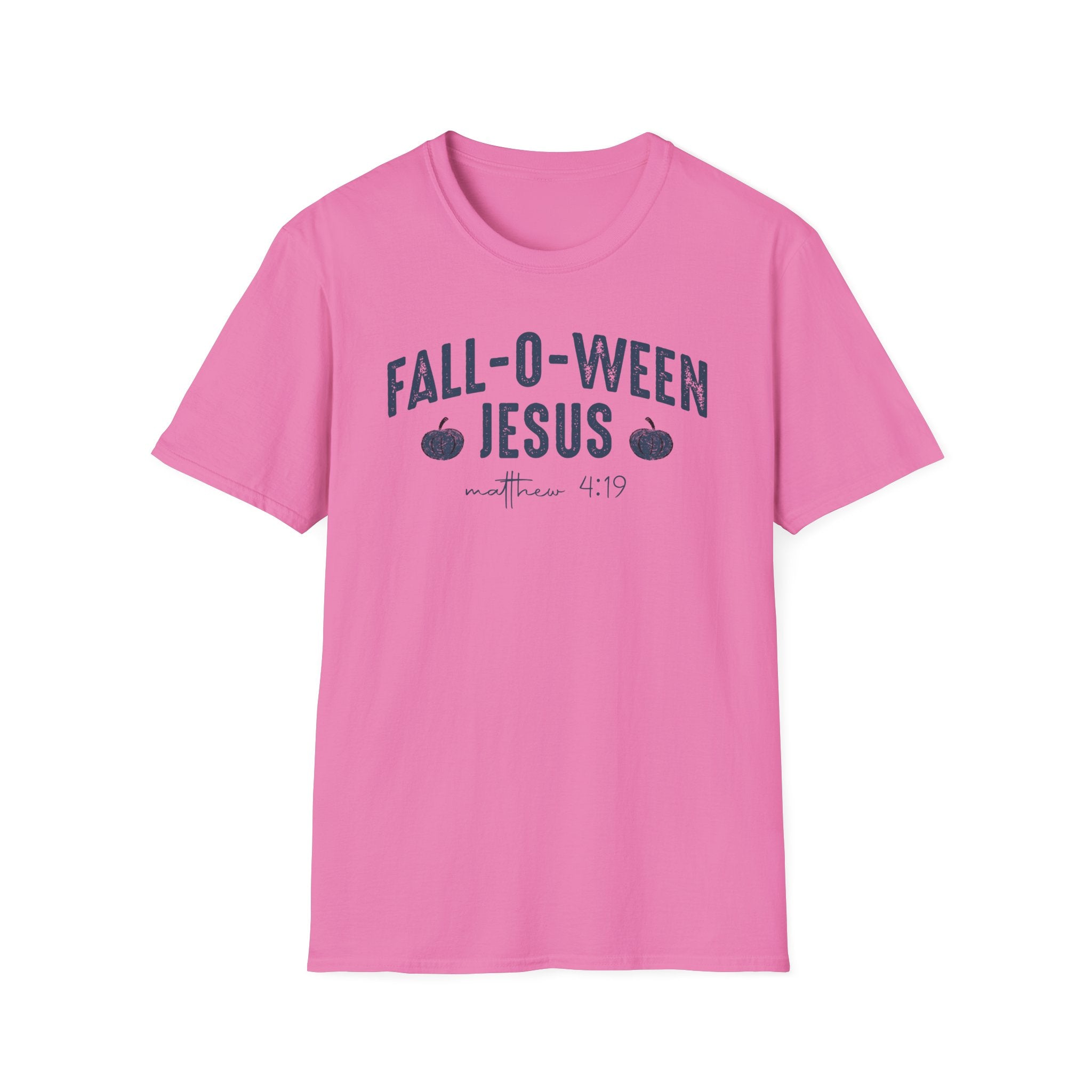 Fall-O-Ween Jesus Bible Verse Shrit Gildan 64000 T-Shirt