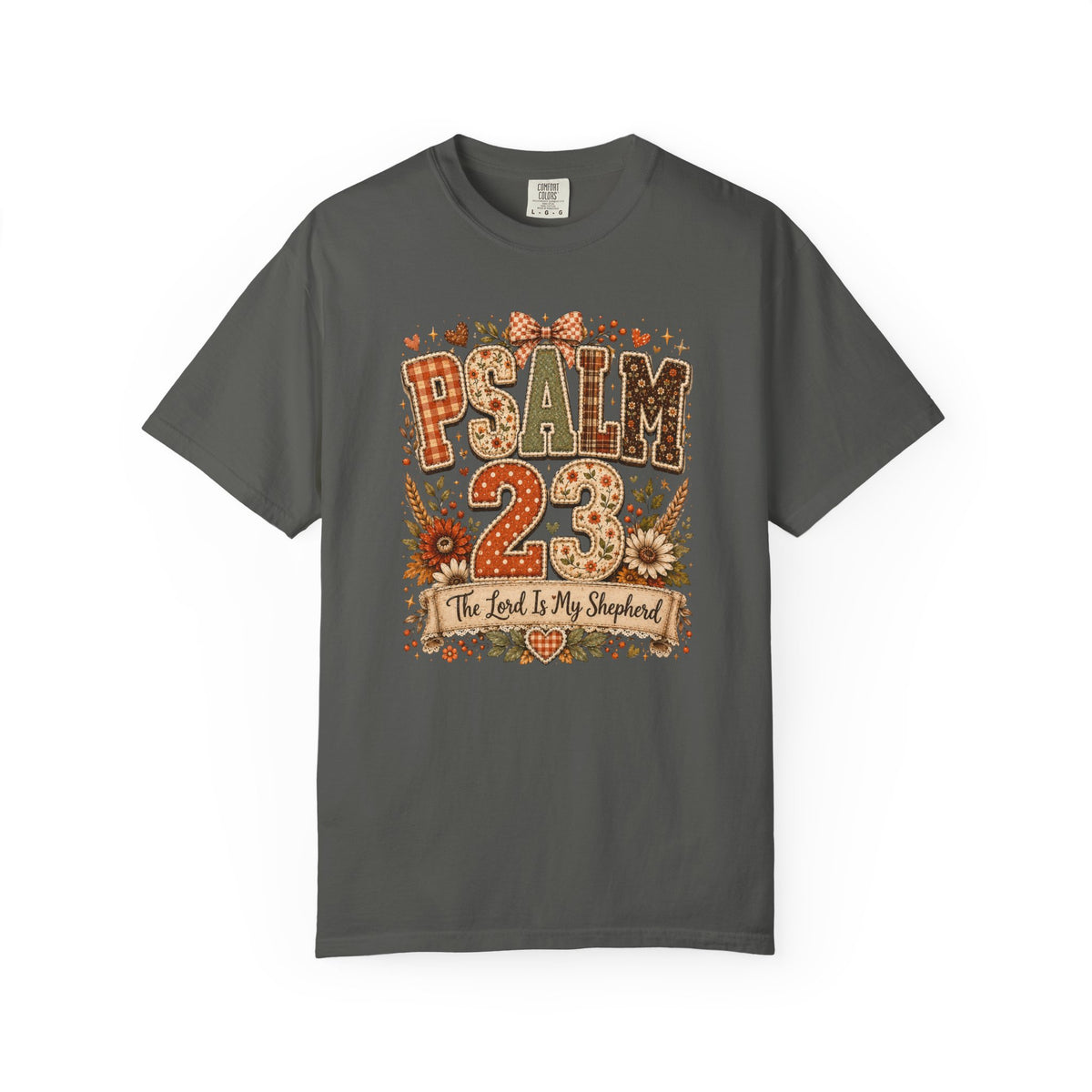 Psalm 23 The Lord Is My Shepherd Fall Tshirt