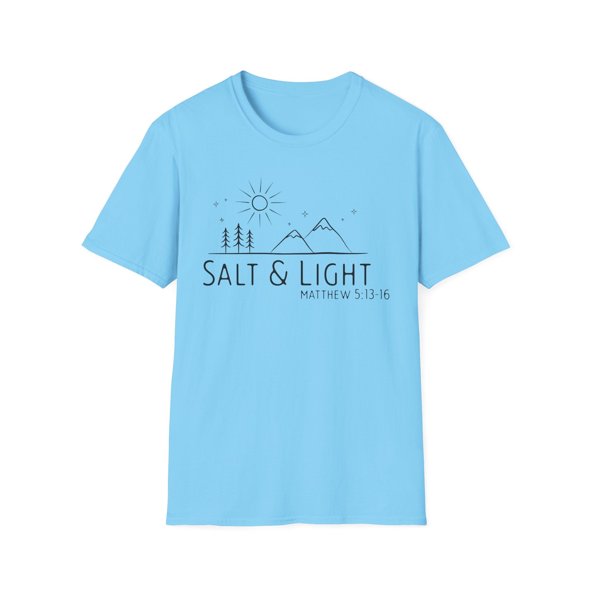 Salt and Light Matthew 5 Bible Verse Tshirt