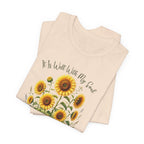 It Is Well With My Soul Bella Canvas 3001 Tshirt