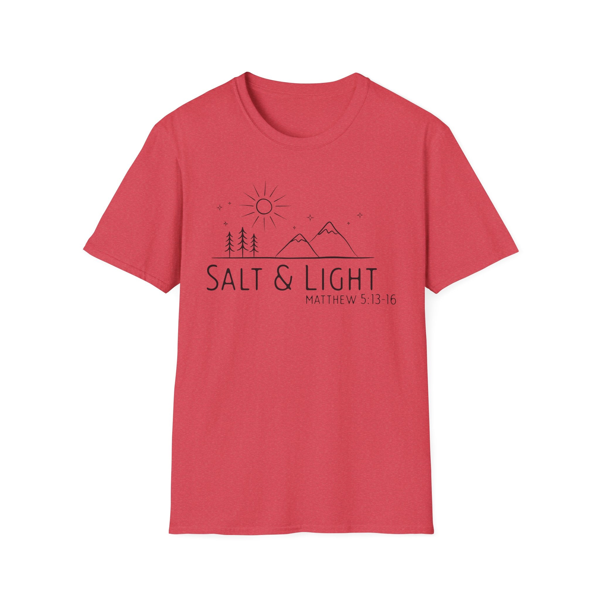 Salt and Light Matthew 5 Bible Verse Tshirt