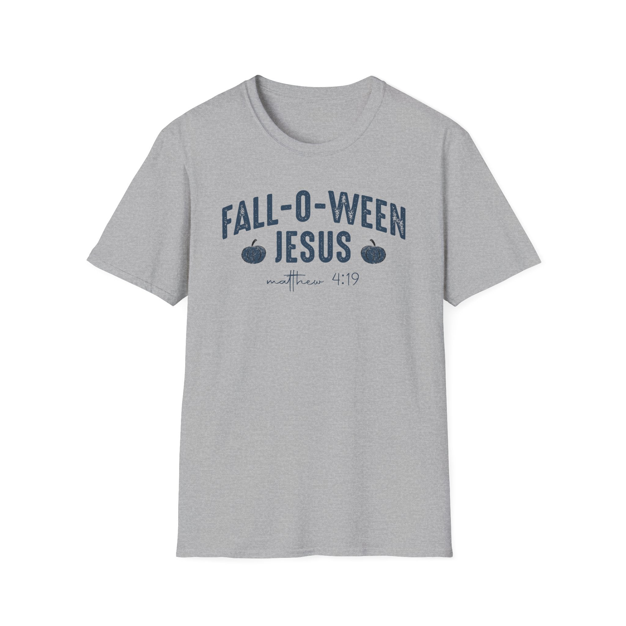 Fall-O-Ween Jesus Bible Verse Shrit Gildan 64000 T-Shirt