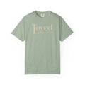 Loved Bible Verse T-shirt Romans 8:37 Comfort Colors T-shirt