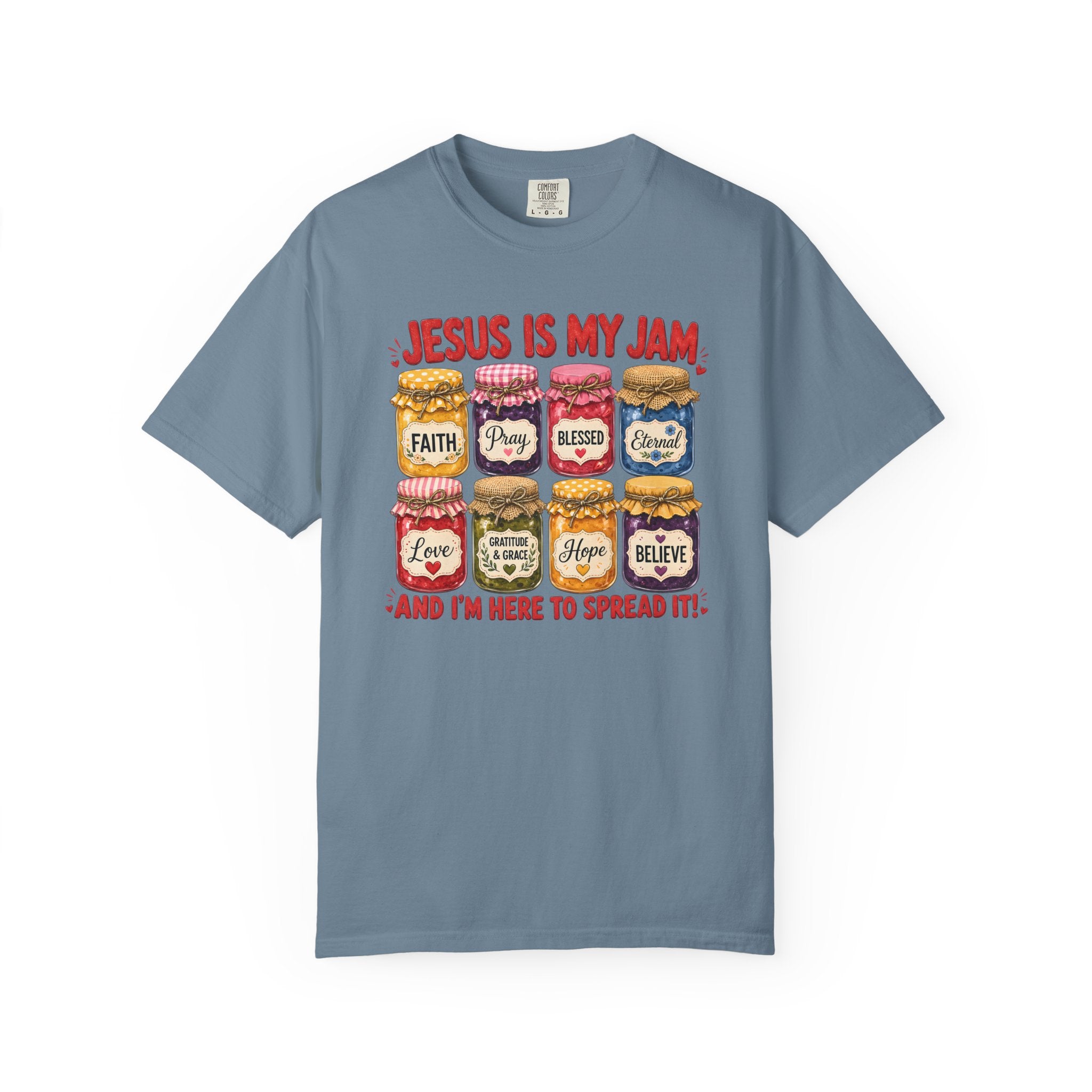 Jesus Is My Jam Funny Comfort Colors T-shirt
