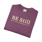 Be Still Before the Lord and Wait Patiently for Him Comfort Colors T-shirt
