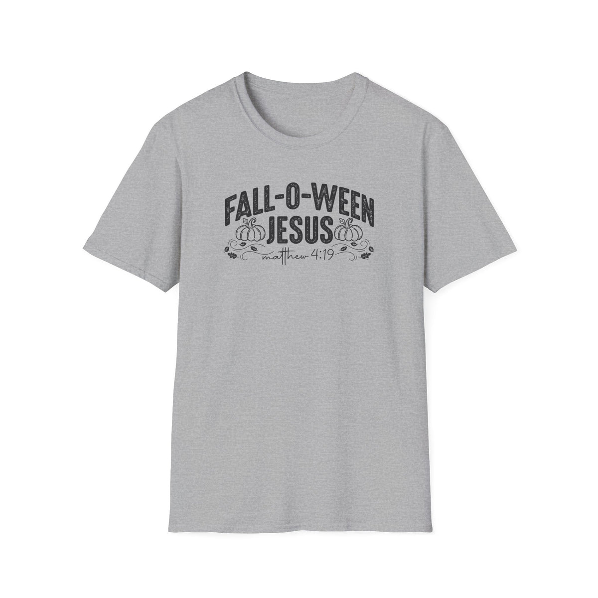 Fall-O-Ween Jesus Bible Verse Shrit Gildan 64K T-Shirt