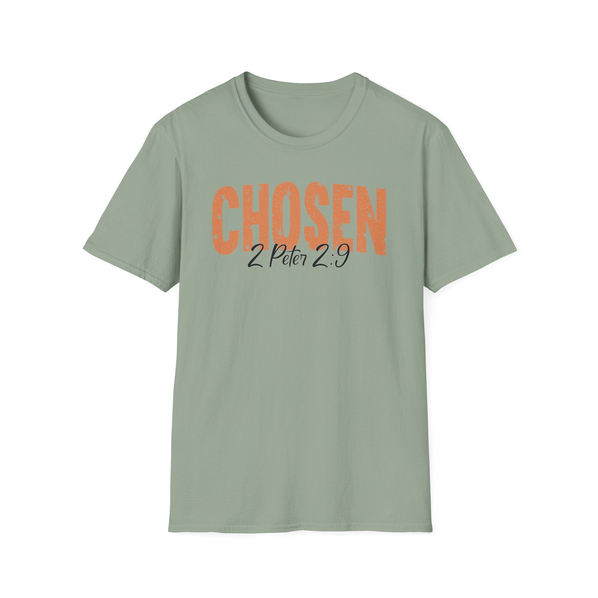 Chosen Bible Verse Shirt 2 Peter 2_9 Gildan 64000 T-Shirt