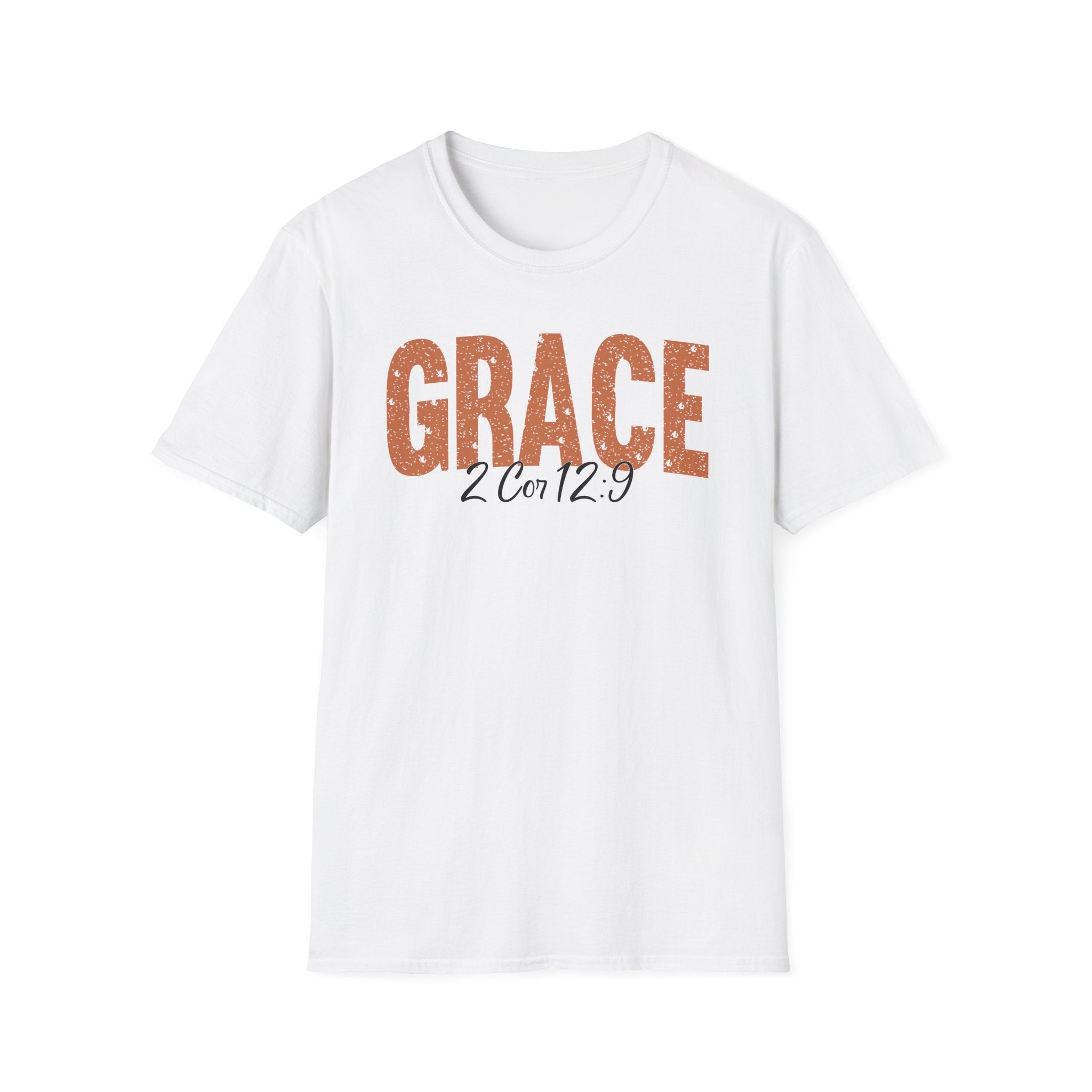 Grace 2 Corinthians 12_9 Bible Verse Shirt Gildan 64000 T-Shirt